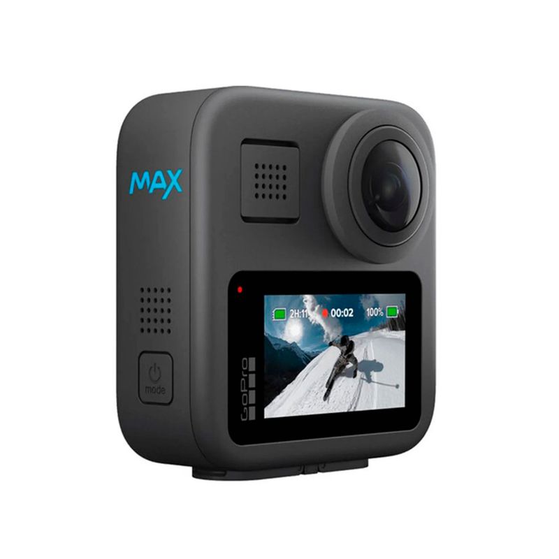 GOPRO - VIDEOCÁMARA DIGITAL GOPRO MAX - PANTALLA TÁCTIL - 6K PN CHDHZ-203-RW