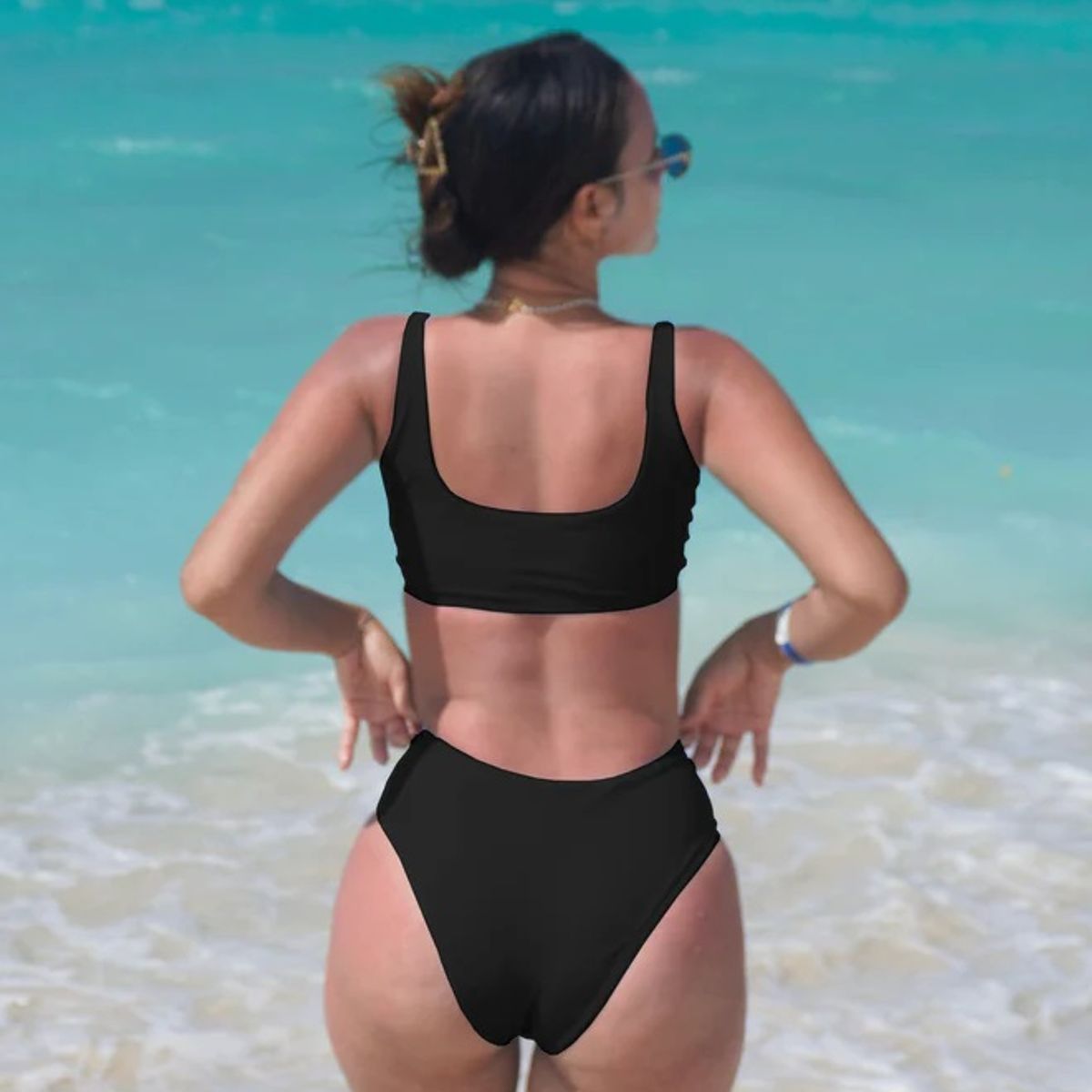 SOLARY - 2 Piezas Bikini "Idalis'- Negro