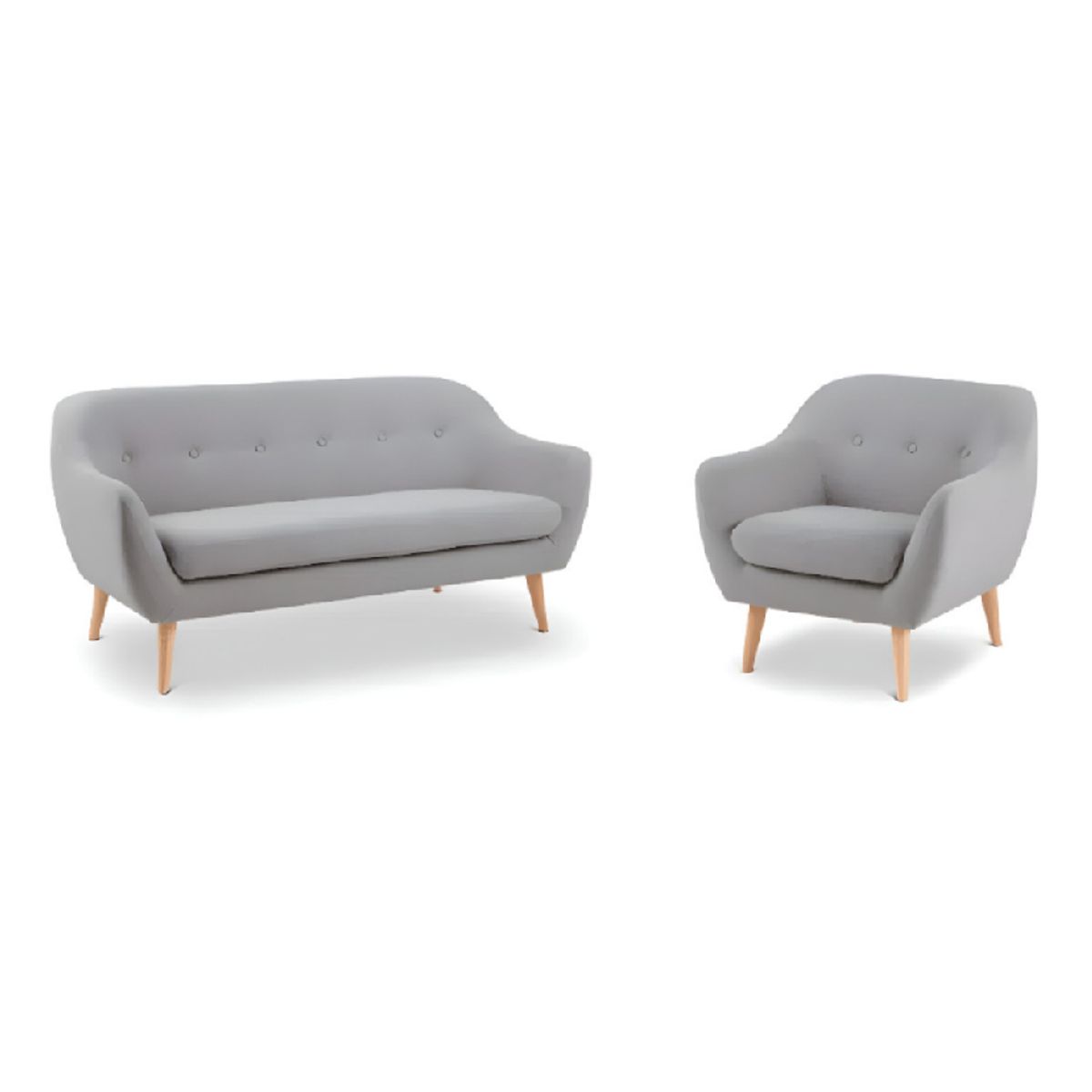 GENERICO - SOFÁ 3,1 CUERPOS GALA - GRIS