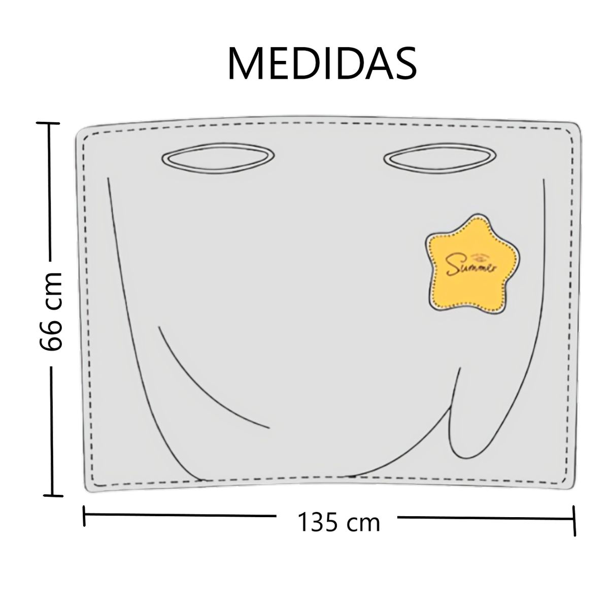 GENERICO - Toalla Bata de baño suave de microfibra Azul - 66 x 135 CM