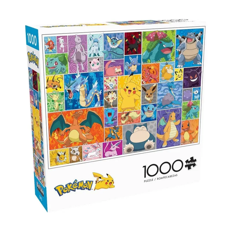 POKEMON - Pokemon Rompecabeza 1000 Piezas Region Kanto