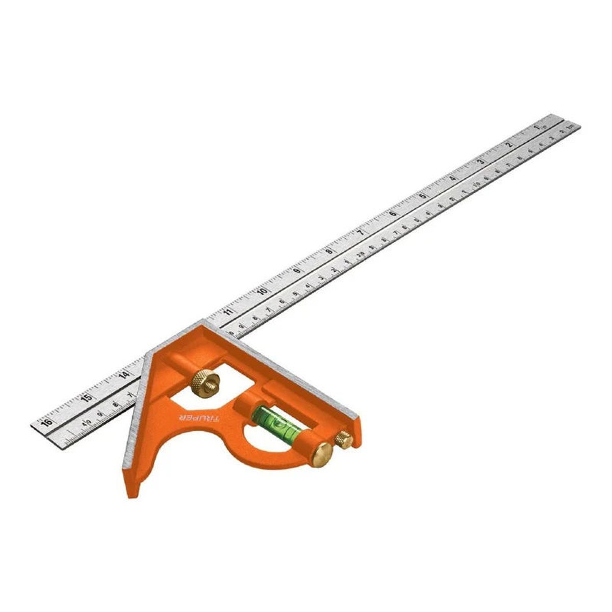TRUPER - Escuadra 16  De Combinación Con Punzón Para Marcar Truper - 14381