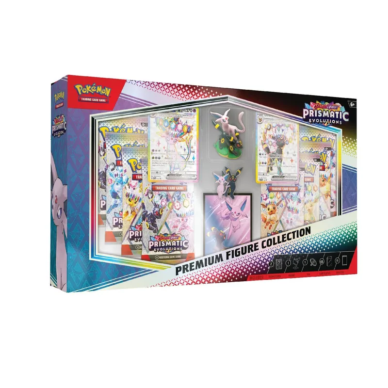 POKEMON - Pokemon TCG Prismatic Evolutions Premium Figure Español