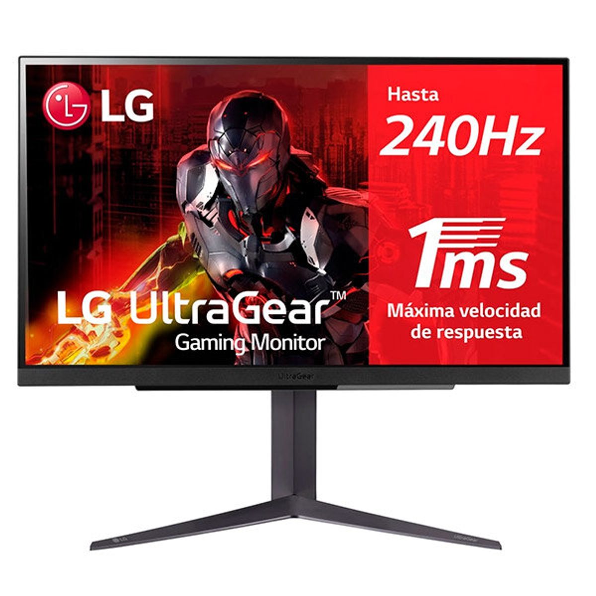 LG - MONITOR LG IPS PARA JUEGOS 27GR83Q-B 240HZ/ 1MS/ 2K/ QHD/ 27