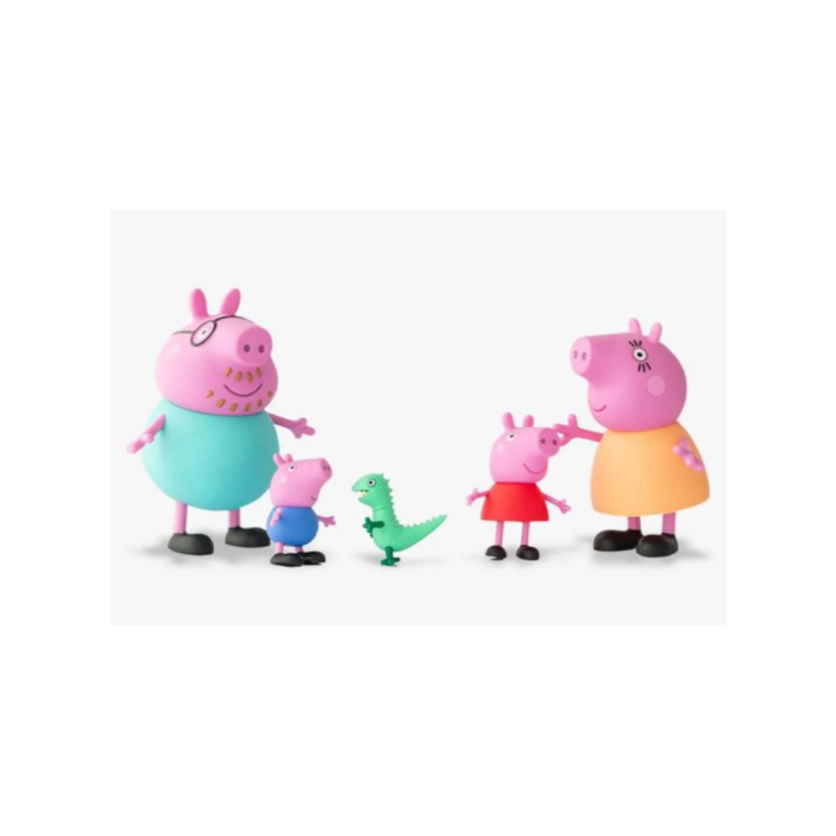 GENERICO - Munecos Peppa Pig Familia Pig Articulables x 5