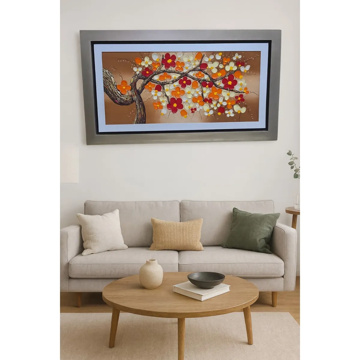 GENERICO - Cuadro Decorativo Estallido De Primavera 64x137 mt