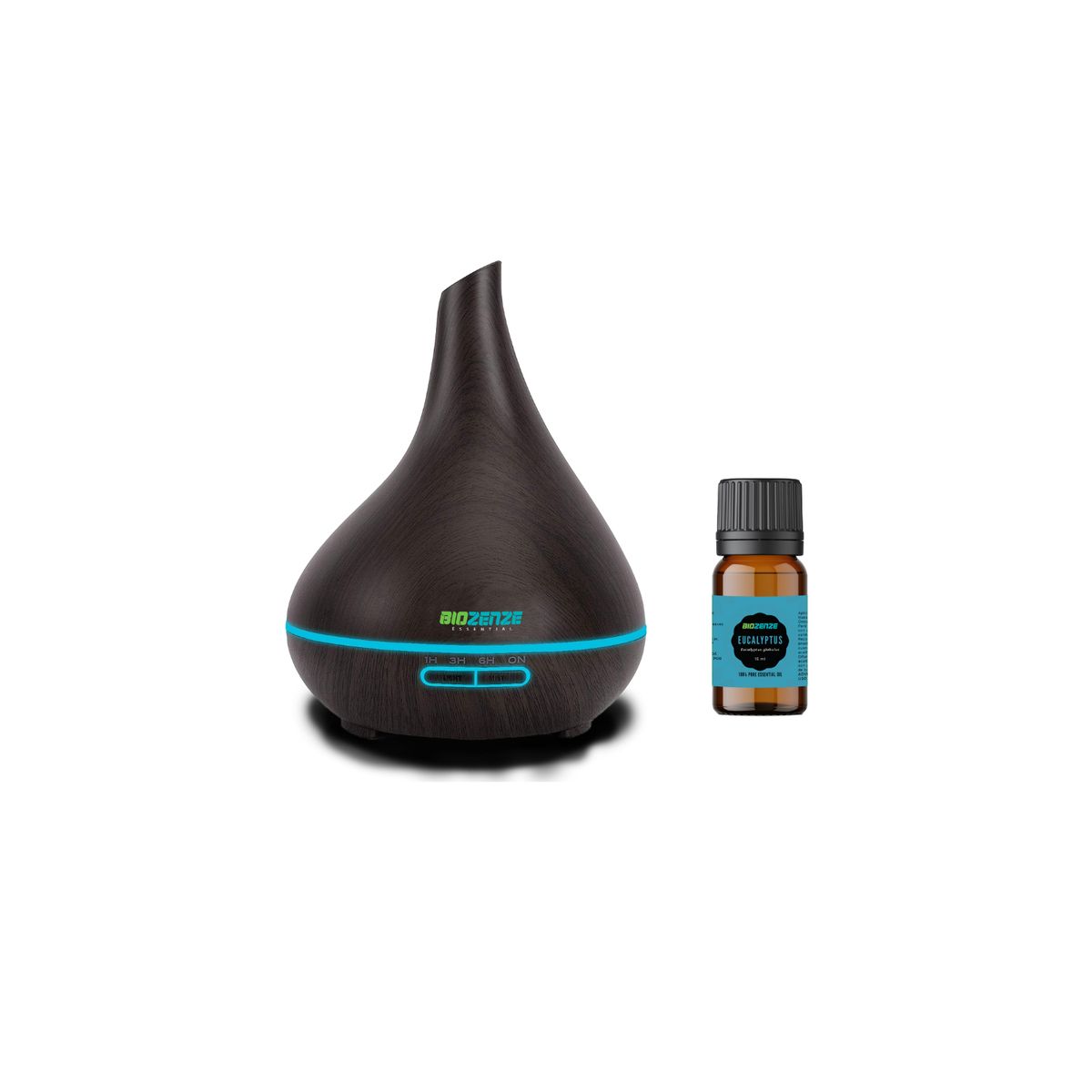 GENERICO - Humificador Difusor + Aceite Esencial De Eucalipto Biozenze
