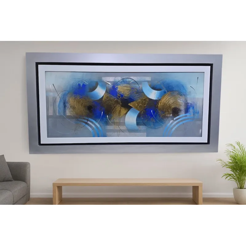 GENERICO - Cuadro Decorativo Aurora Cósmica 64x137 mt