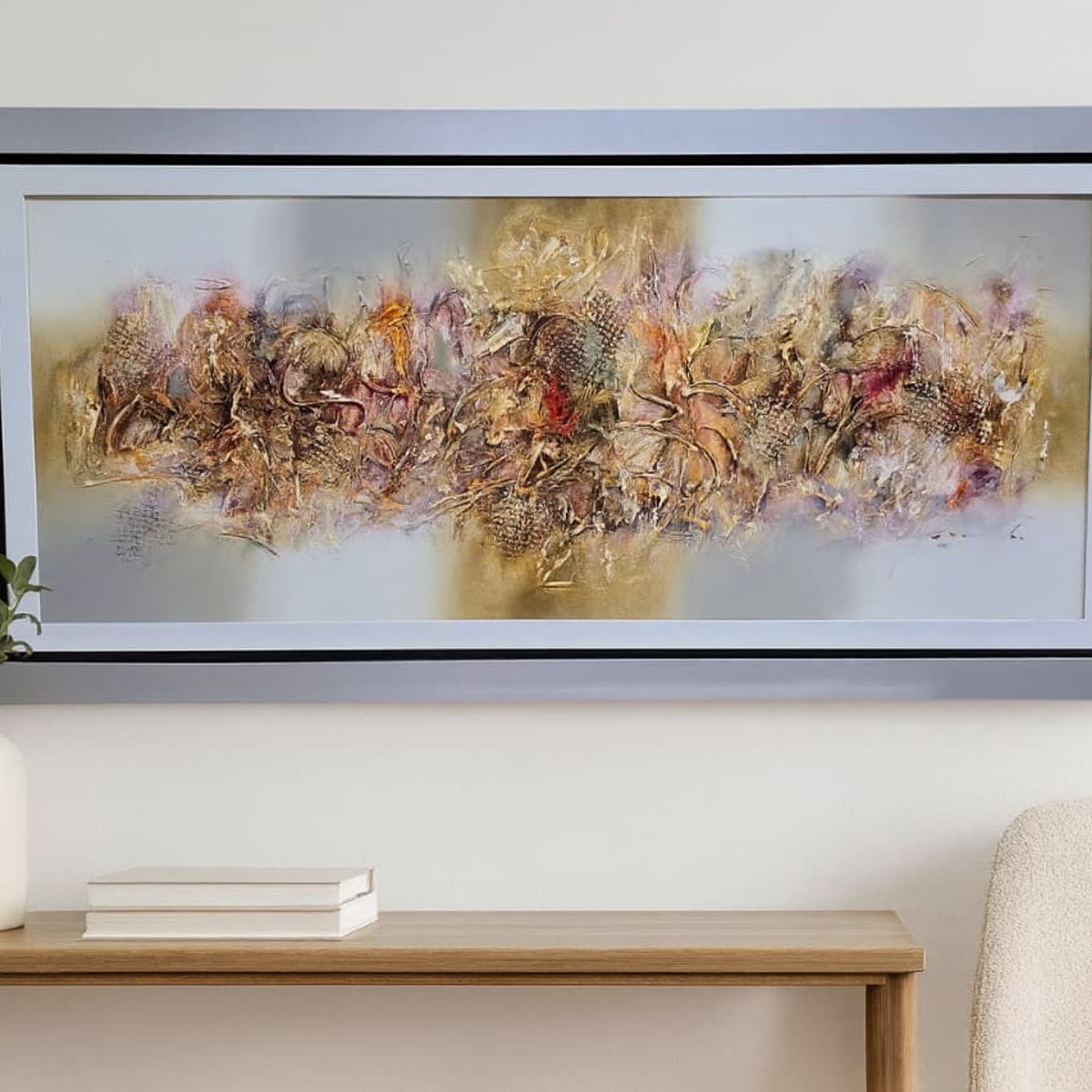 GENERICO - Cuadro Decorativo Luz y Textura 64x137 mt