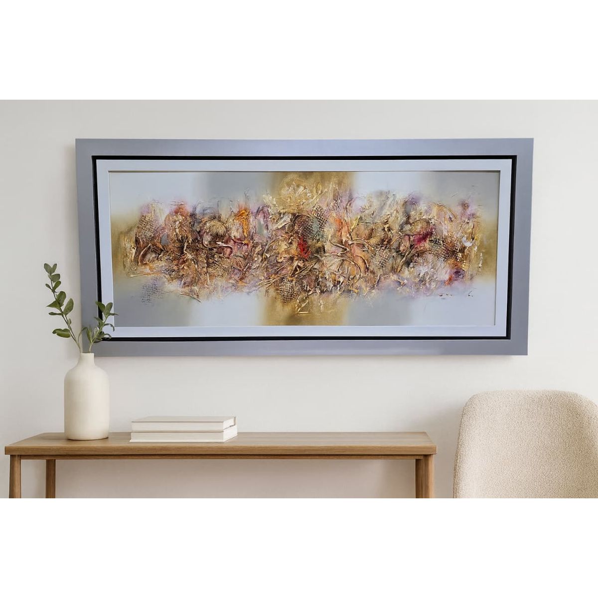 GENERICO - Cuadro Decorativo Luz y Textura 64x137 mt