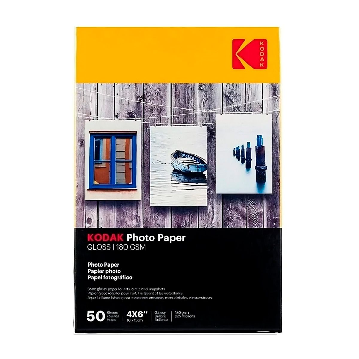 KODAK - Kodak Papel Fotografico Photo Gloss 180GSM 10 X 15cm 100ud