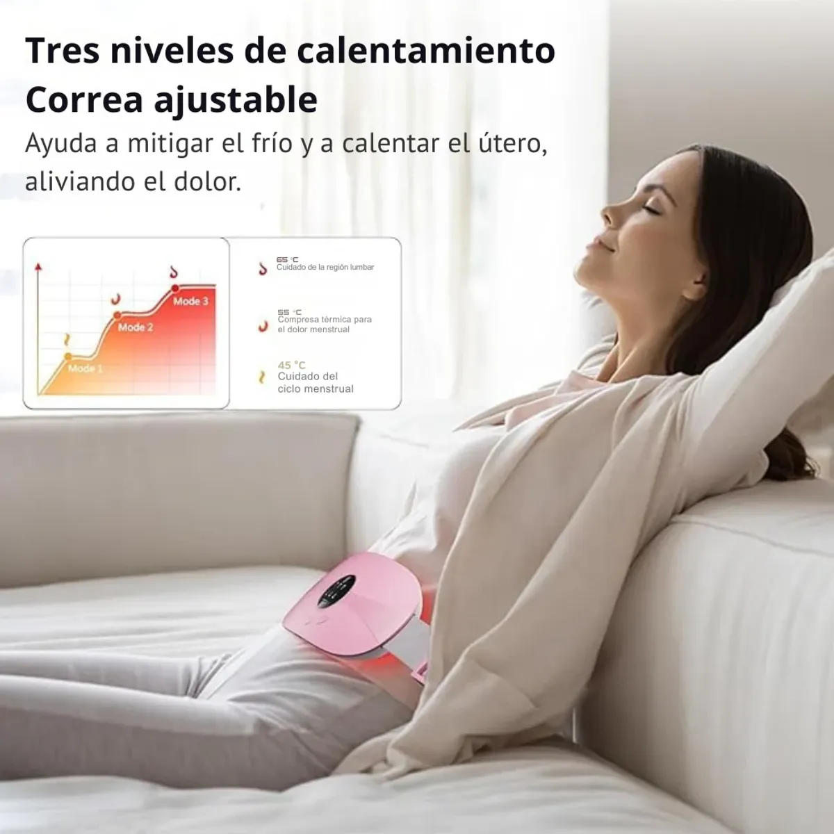 GENERICO - Masajeador Para Colicos Menstruales Colores Surtidos