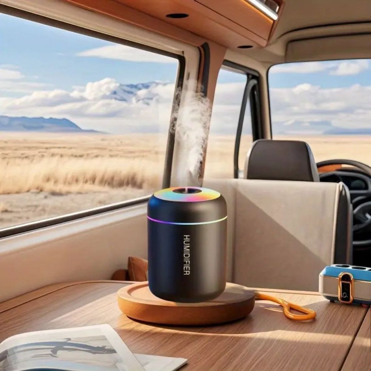 GENERICO - HUMIDIFICADOR CON LUCES LED