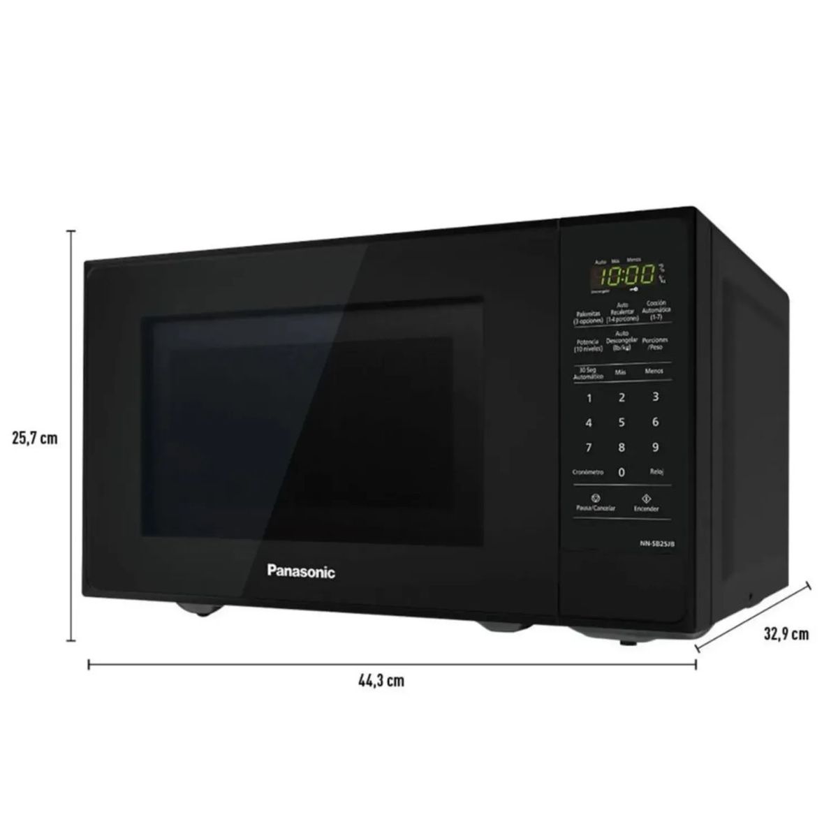 PANASONIC - Horno Microondas Panasonic NN-SB25JB 20 Litros - Negro