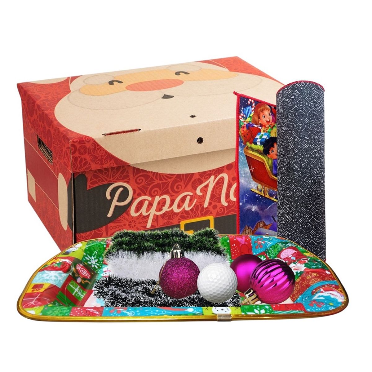 GENERICO - Canasta navideña de productos noche magina