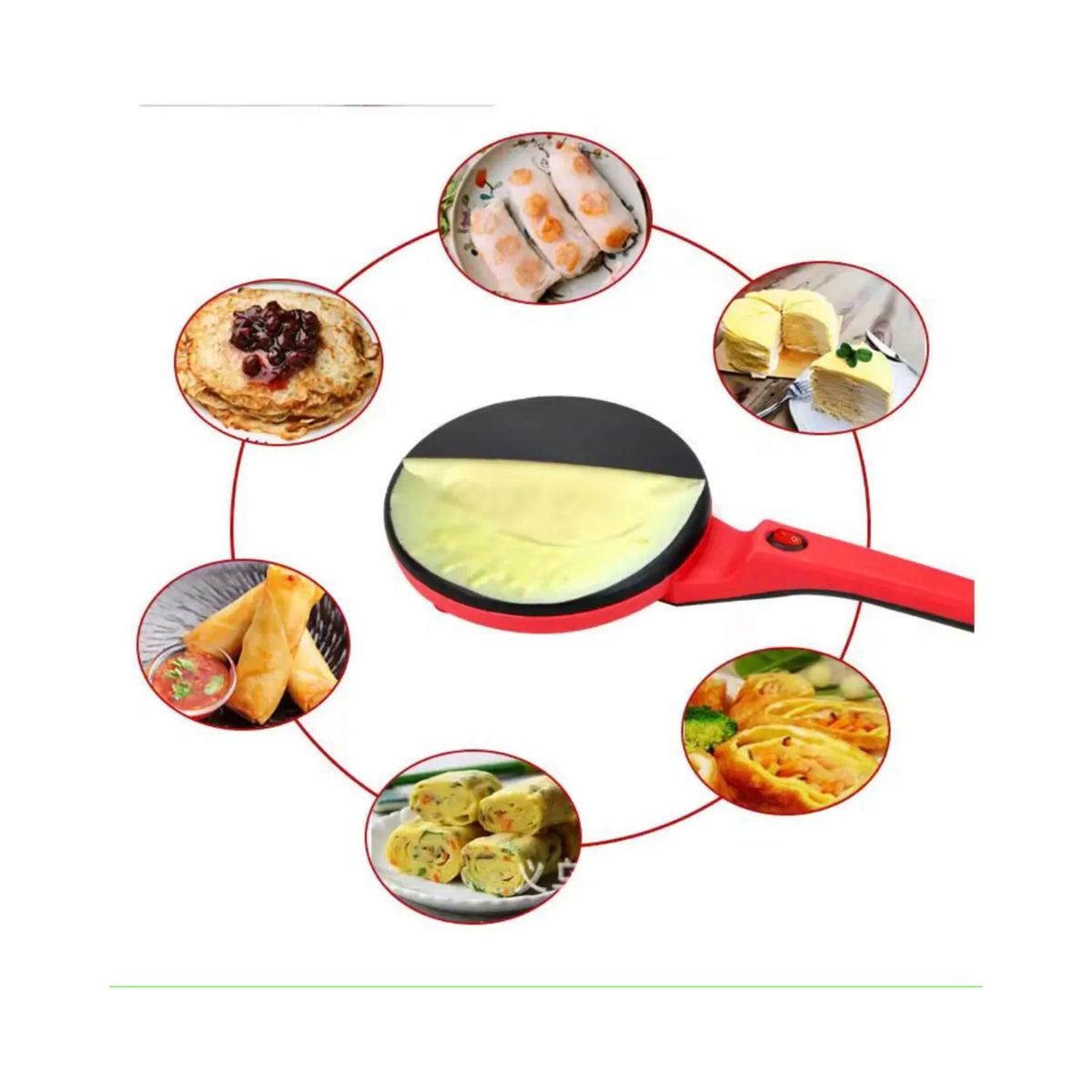 OTTOWARE - Máquina eléctrica para crepes y tortillas