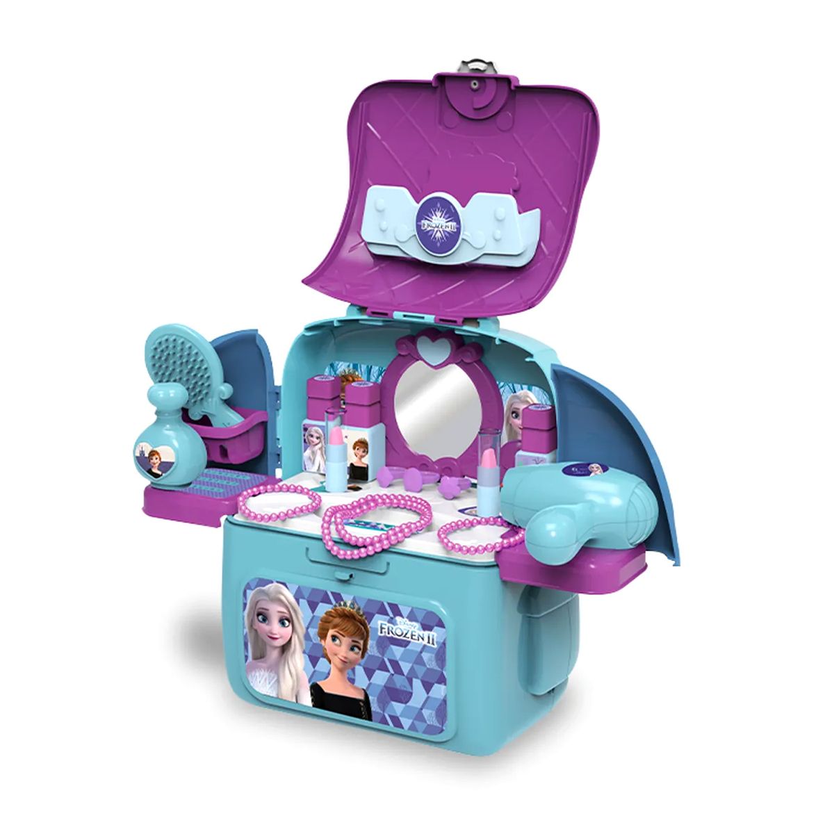 DISNEY BABY - Juguete Set de Belleza y Mochila Frozen 2 en 1 EODS008-963M