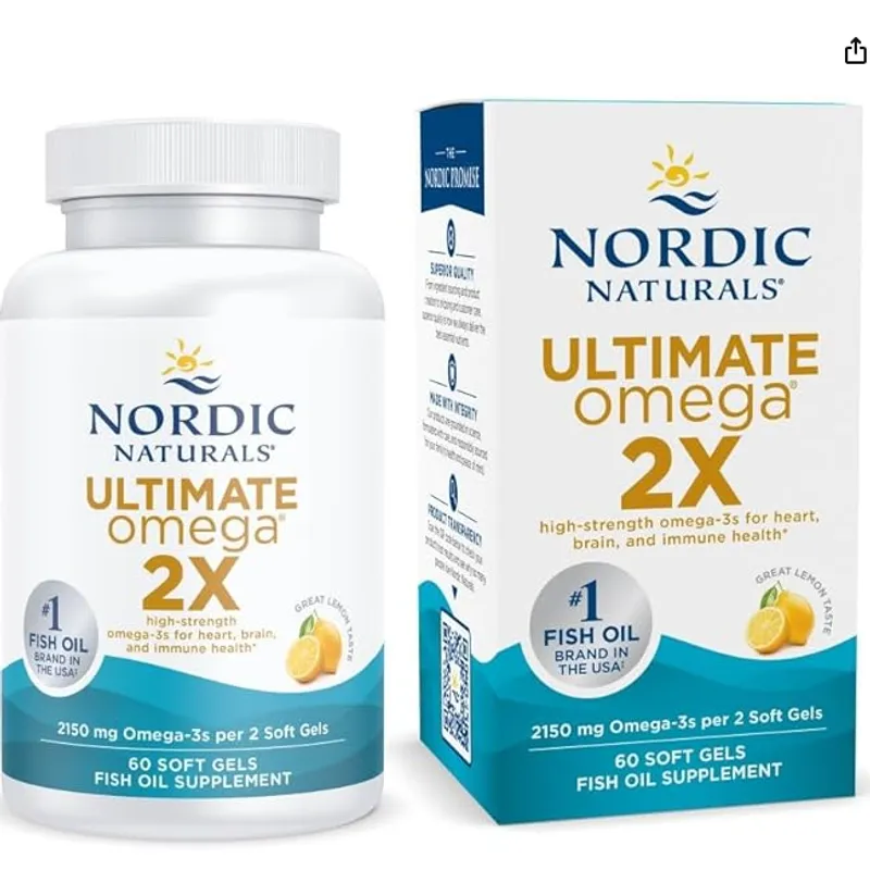 GENERICO - Nordic Naturals DHA Ultimate Omega 2X sabor a limón