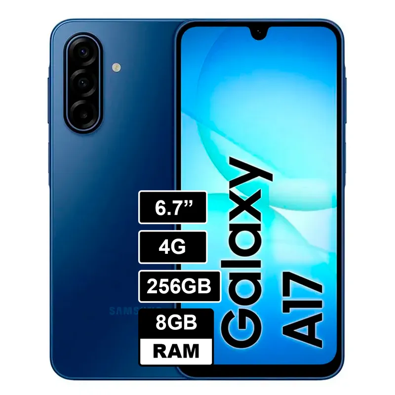 SAMSUNG - GALAXY A17 8GB RAM 256GB AZUL