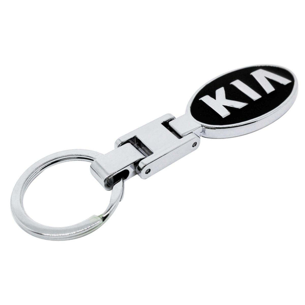 GENERICO - Llavero Zing Kia Negro 4 cm – Diseño Compacto y Resistente