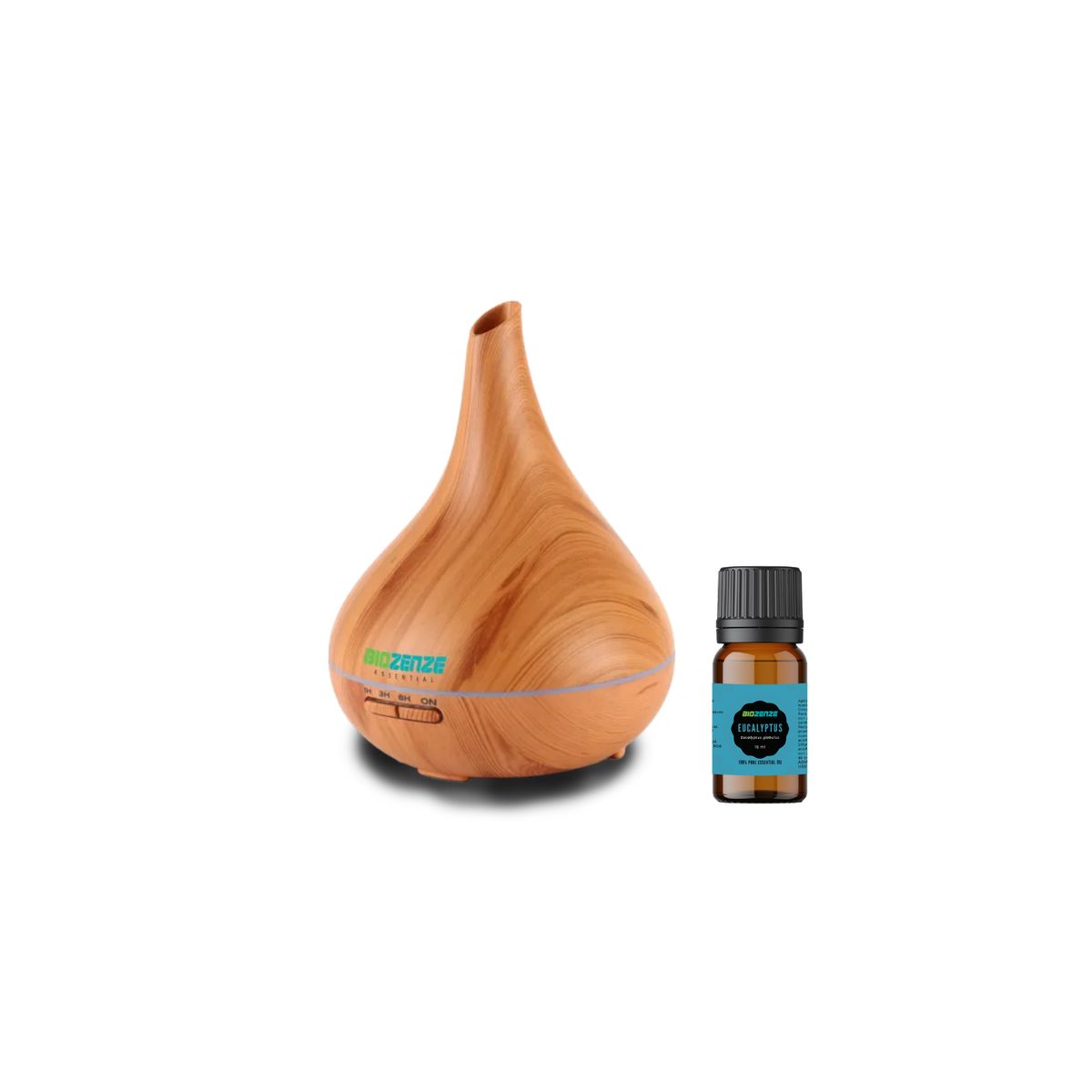 GENERICO - Humificador Difusor + Aceite Esencial De Eucalipto Biozenze