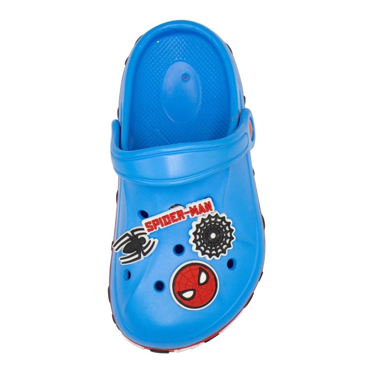 MARVEL - Sandalias Clog Niño Casual Spiderman Celeste