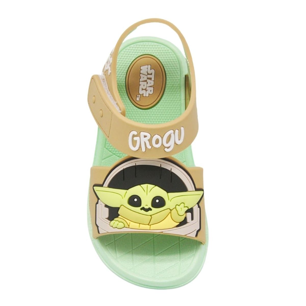 STAR WARS - Sandalias Niño Playera Baby Yoda Star Wars Verde