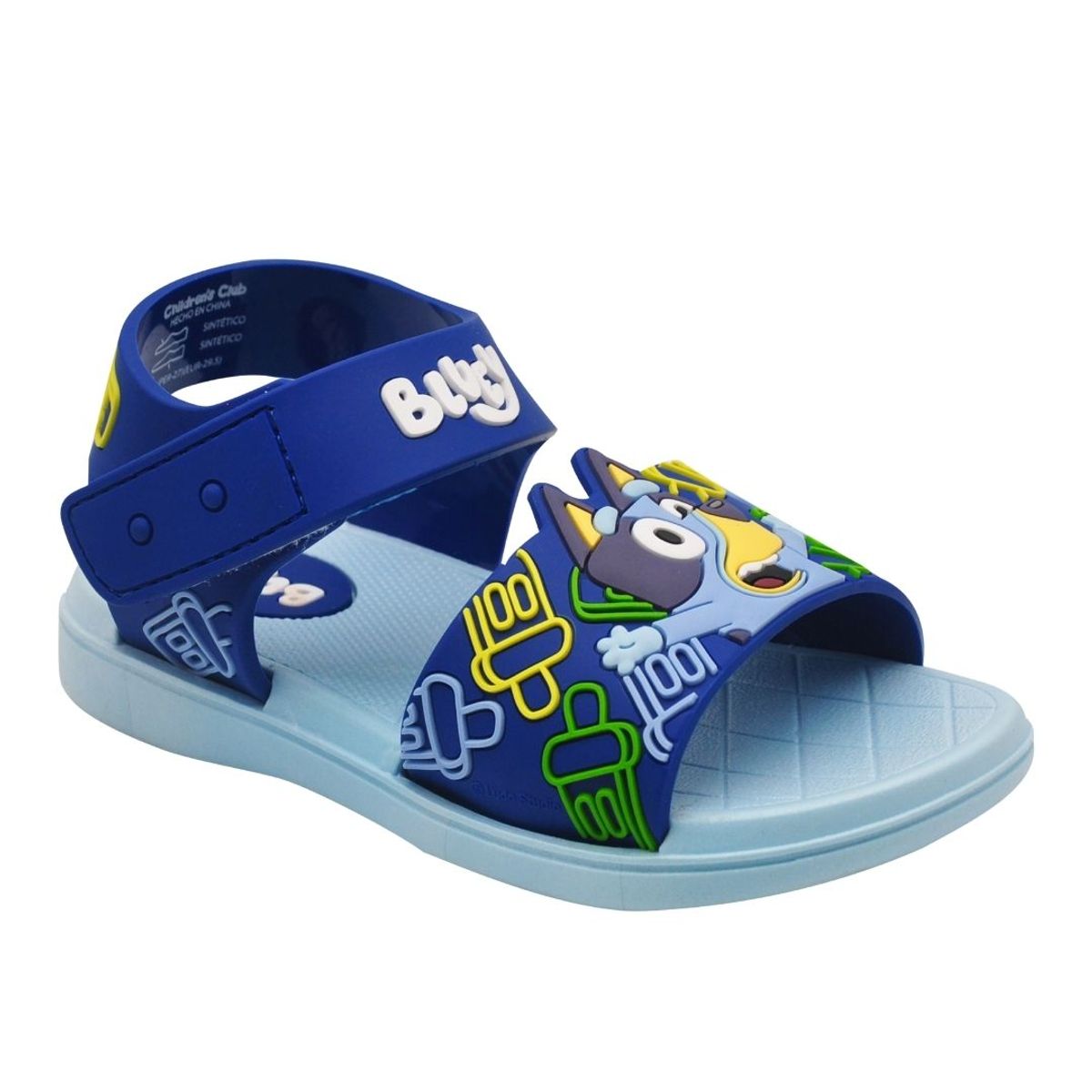 BLUEY - Sandalias Niño Playera Bluey Azul