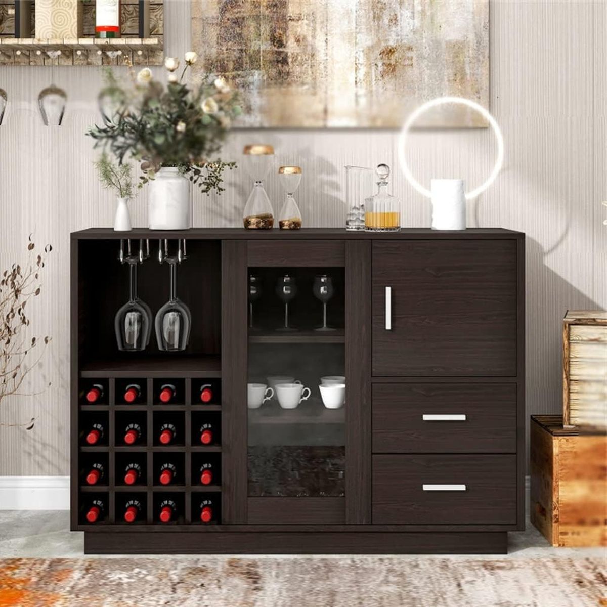 GENERICO - Mueble Bar Aparador Melania Amore Home