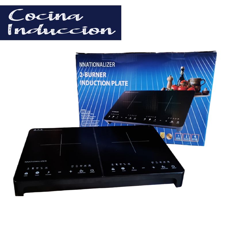 NATIONALIZER - Cocina de Inducción Doble Hornilla NNationalizer 2000 + 2000 Watts NN-ALPI17