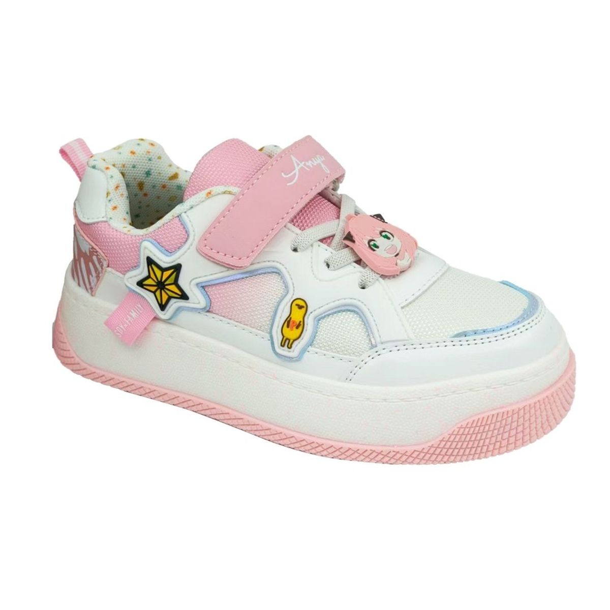 DISNEY CLASICOS - Zapatillas Niña Casual Spy X Family Anya Anime Rosado