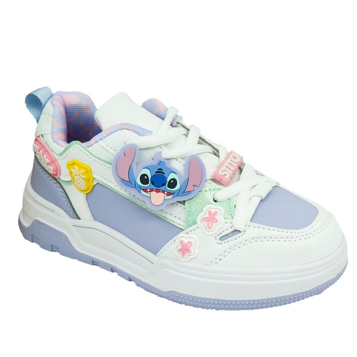 LILO & STITCH - Zapatillas Niña Casual Stitch Piña Rosado