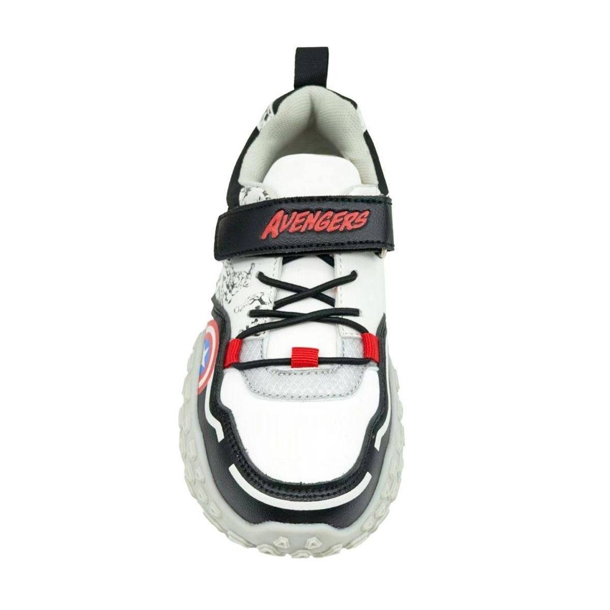 MARVEL - Zapatillas Niño Casual Capitan Marvel Avengers Blanco