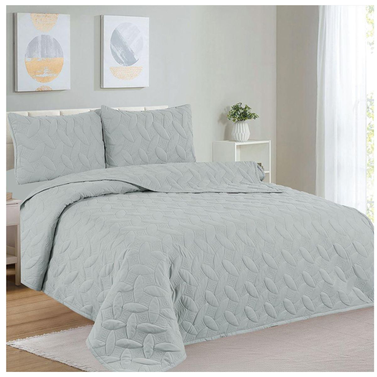 CASATEX - CUBRECAMA CASATEX 100% ALGODÓN EN 1.5 PLAZAS