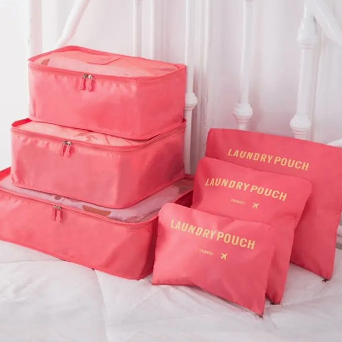 GENERICO - Kit Organizador de Viaje X 6 Pzs.