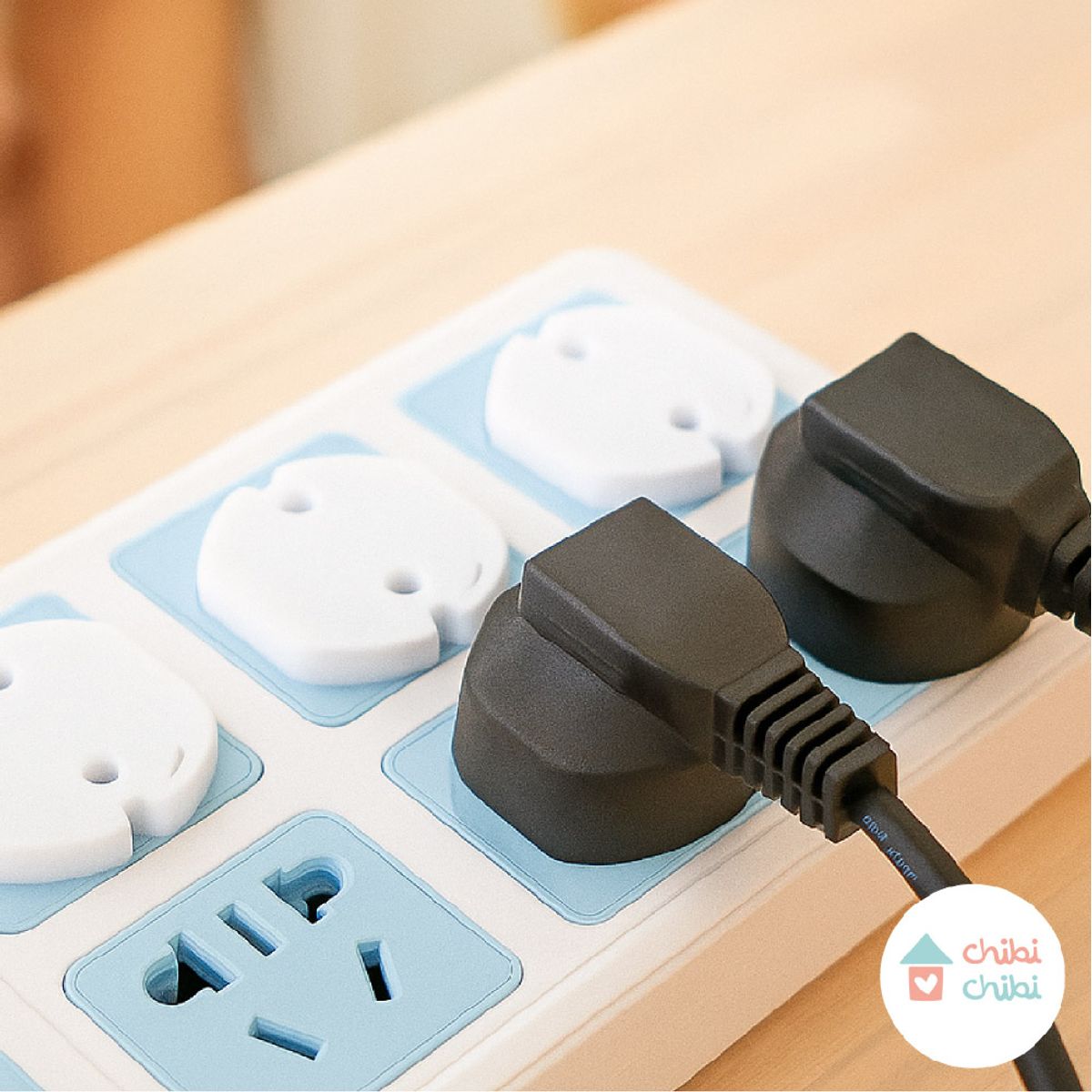 CHIBI CHIBI - Protector enchufe redondo