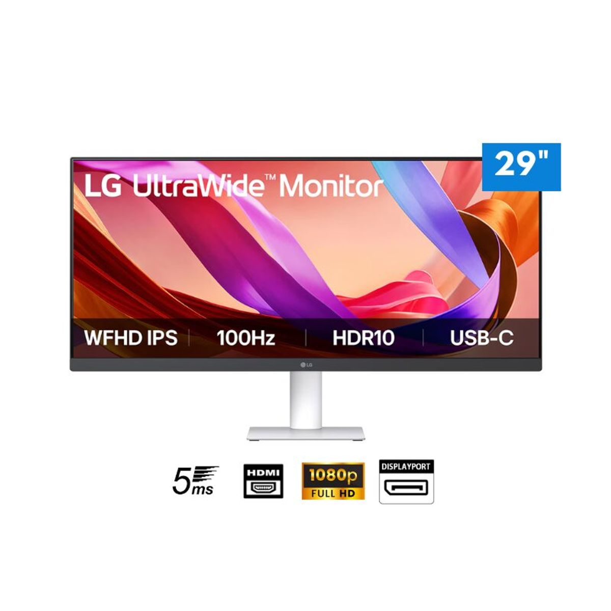 LG - MONITOR LG ULTRAWIDE 29U531A-W 29 WFHD IPS 100HZ HDMI/DP/ HDR10 USB-C