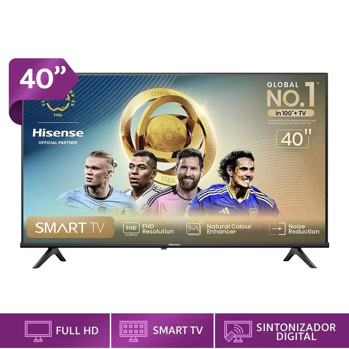 HISENSE - TELEVISOR HISENSE 40A4K 40 4K FHD