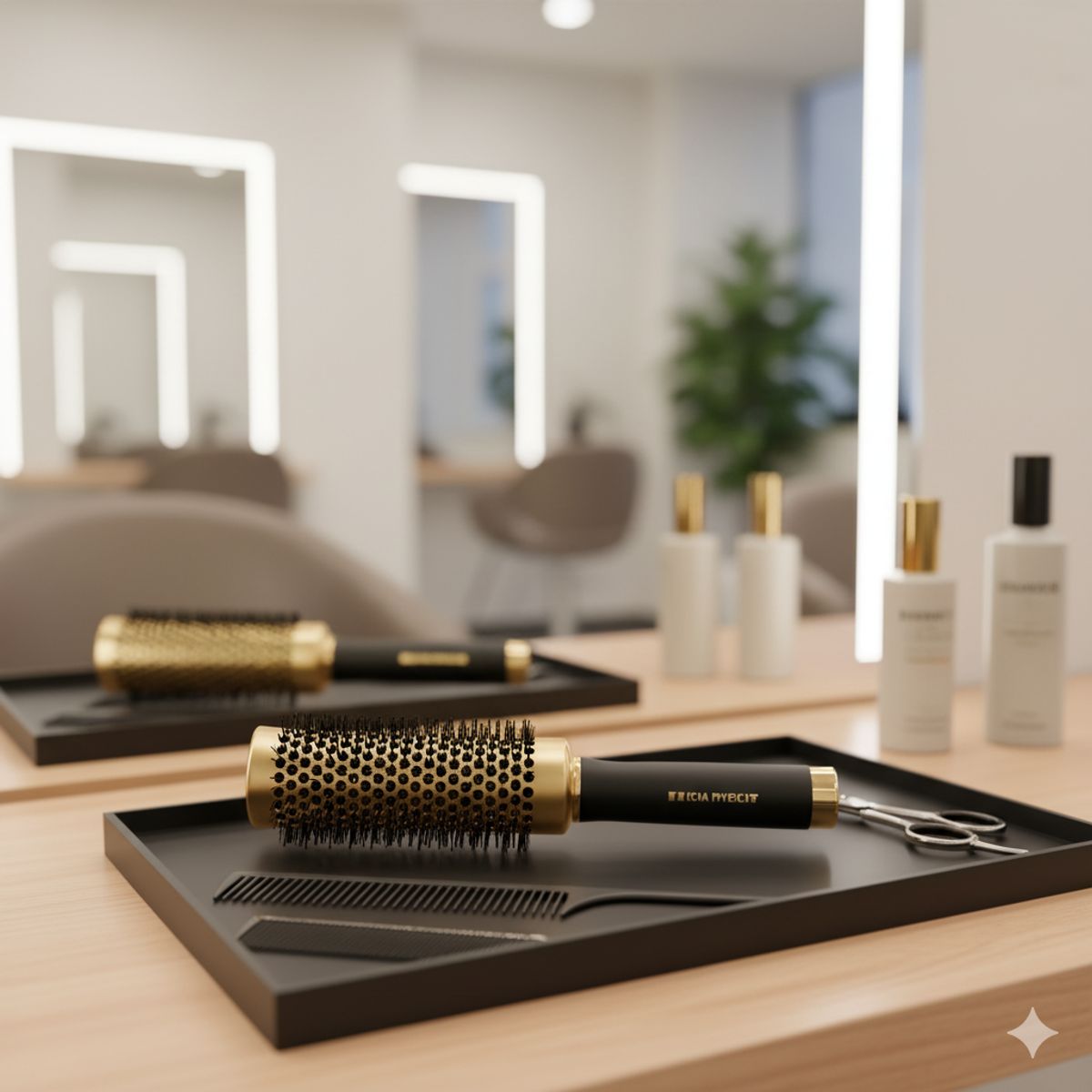 GENERICO - Cepillo Redondo Cerámico Iónico Profesional 32mm