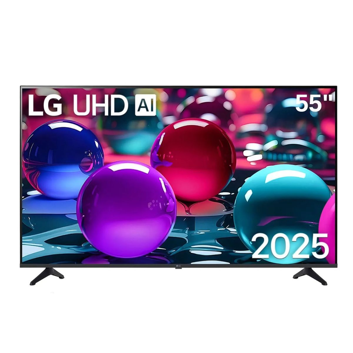 LG - Televisor Lg 55 Pulg UltraHD 4K AI ThinQ 55UA7300PSB Modelo 2025- Negro