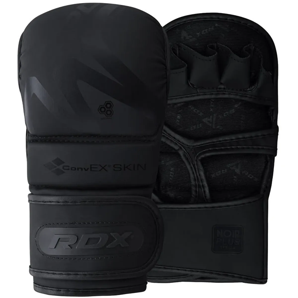RDX - Guantes de Combate para MMA y Grappling Noir T15 - L