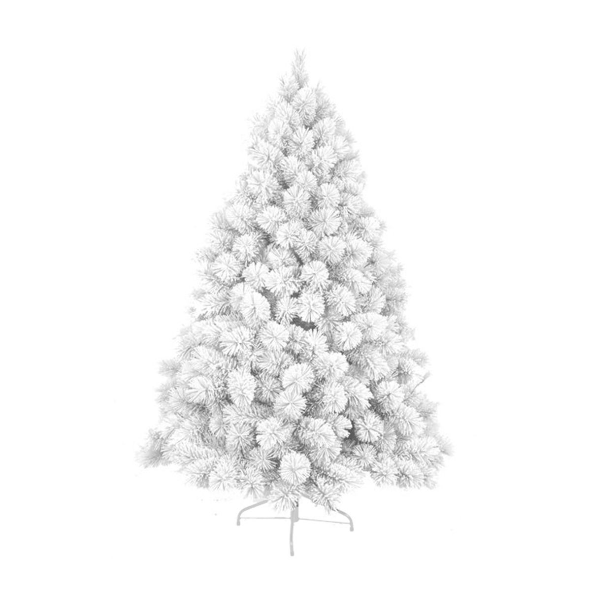 GENERICO - ARBOL NAVIDEÑO BLANCO SUPER PREMIUM NEVADO 150m LAN-210BL
