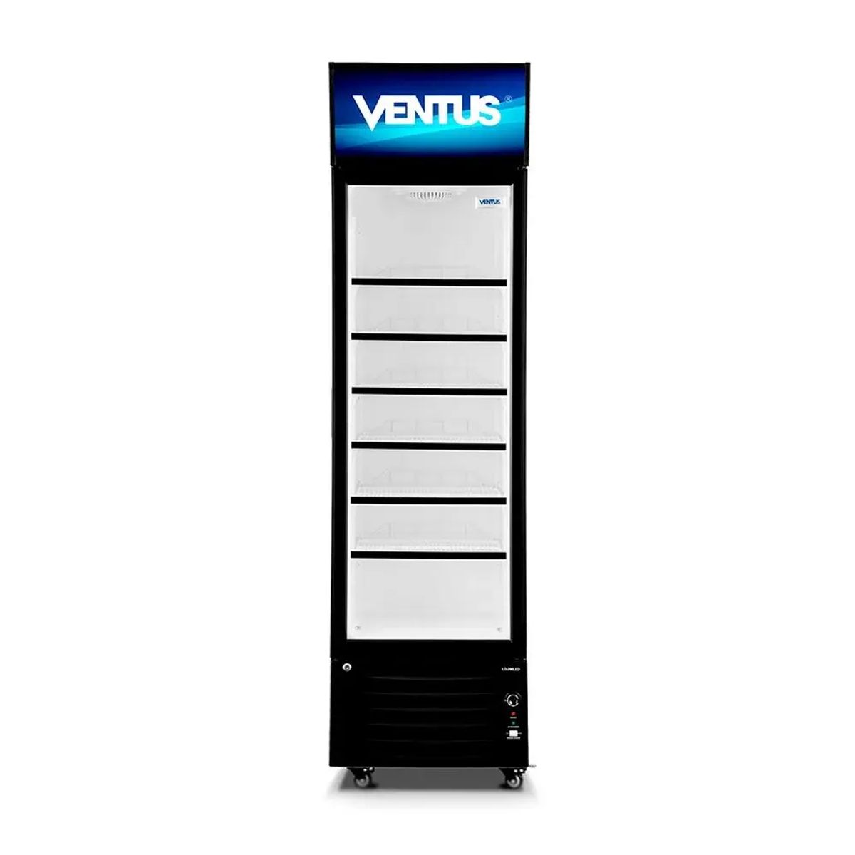 Ventus - Visicooler 290 Litros Monopuerta Negro Ventus LG-290LED