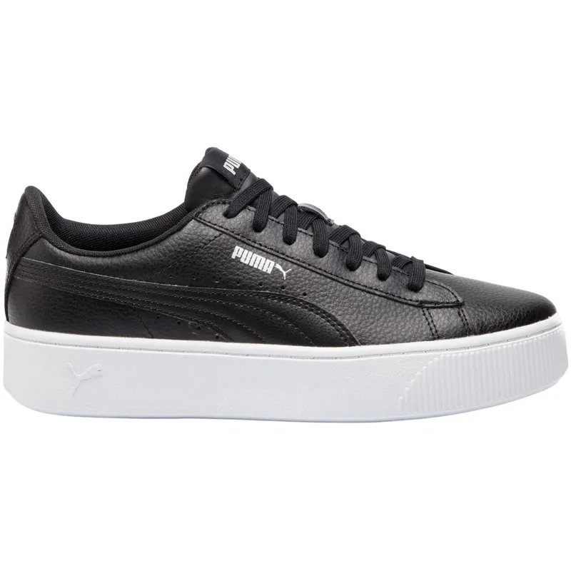 PUMA - Zapatilla Puma Vikky Stacked L 369143 01 Negro Para Mujer