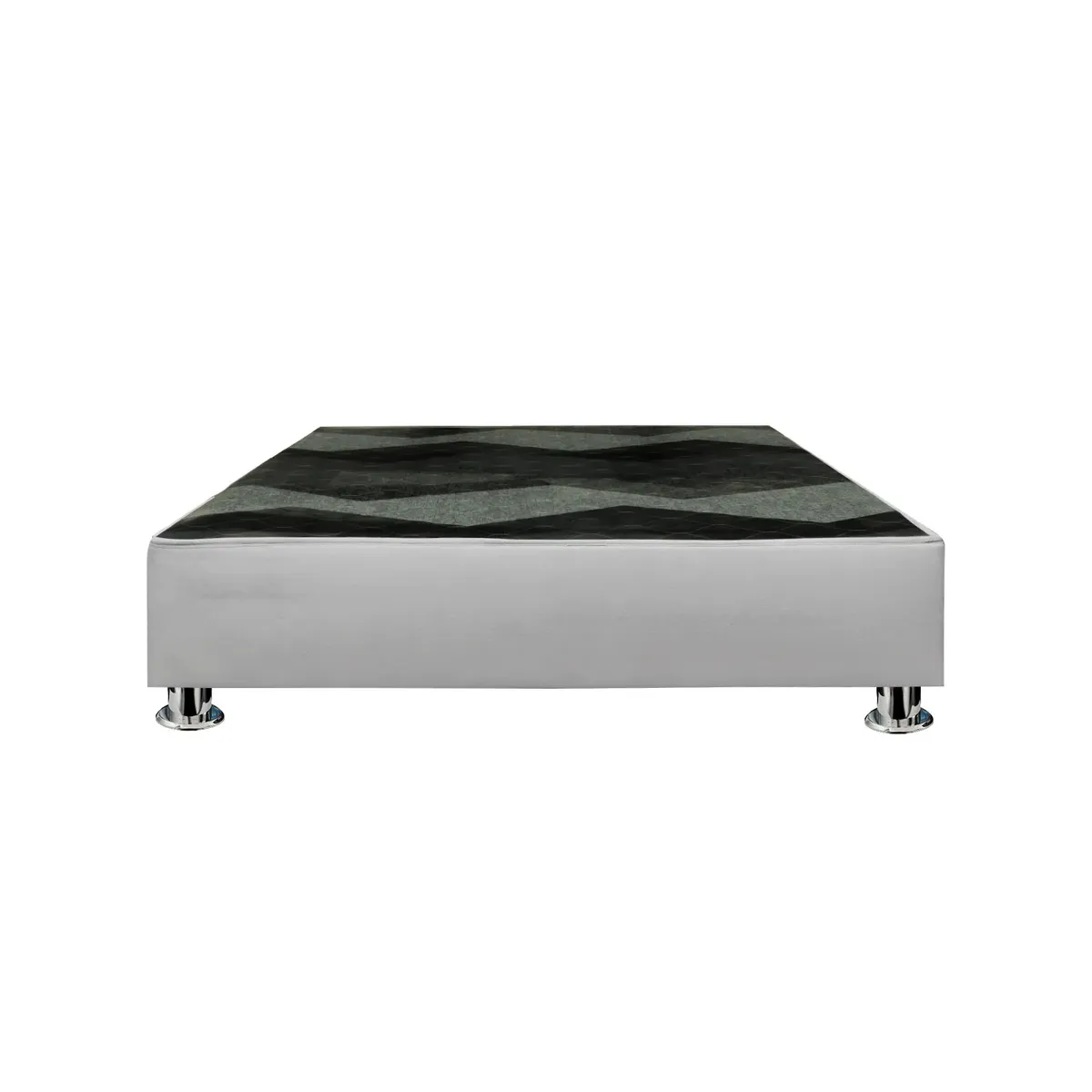 Box Tarima reforzado y acolchado Pcromadas - 2plz - Gris claro, marca MUEBLES MODENZA - Foto 2