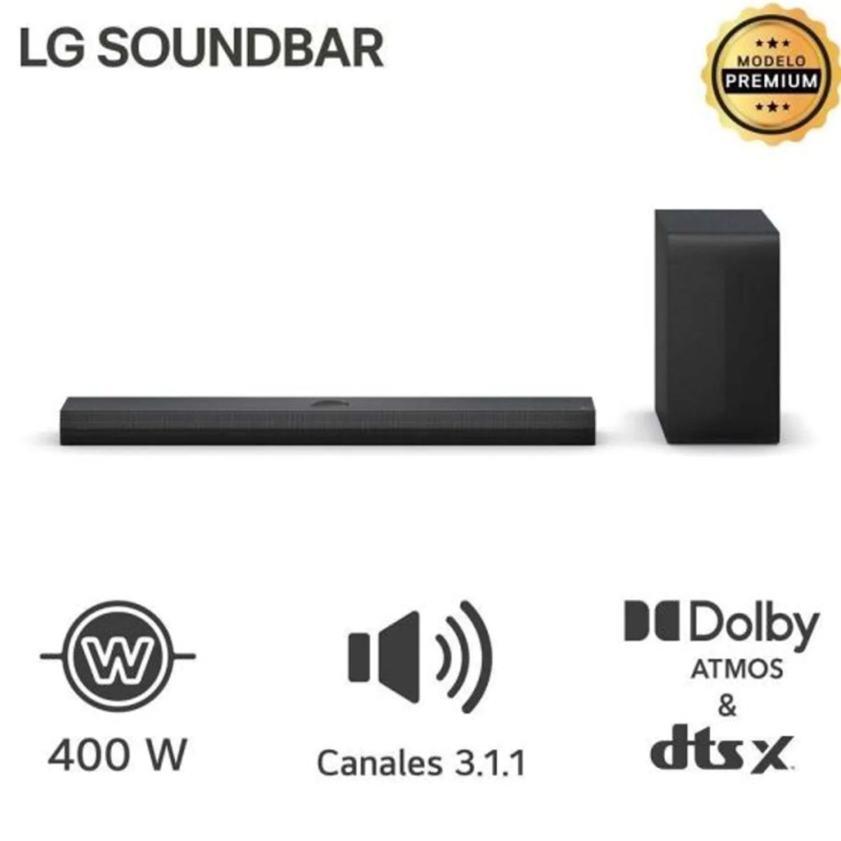 LG - BARRA DE SONIDO 311 CH DOLBY ATMOS LG S70TY 400W
