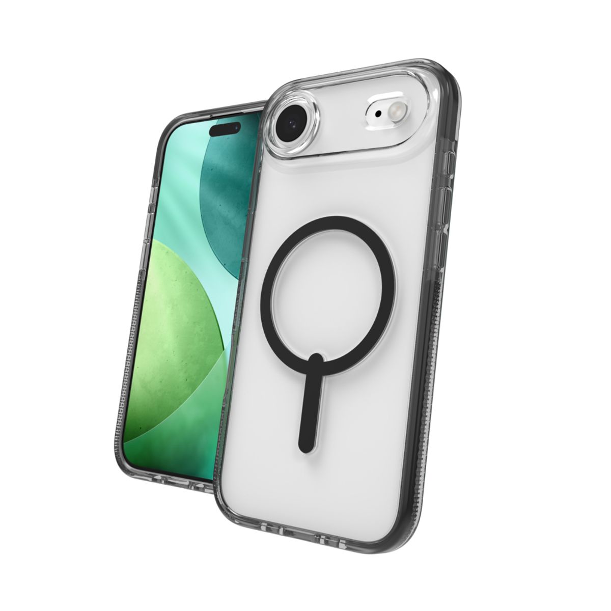 ZAGG - Case ZAGG Santa Cruz Snap iPhone Air con MagSafe - Negro Azabache