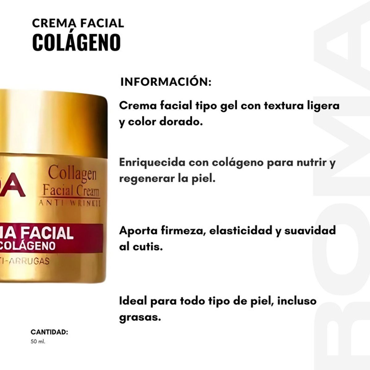 NEVADA NATURAL PRODUCTS - PACK 3 CREMA FACIAL COLÁGENO 50ML NEVADA