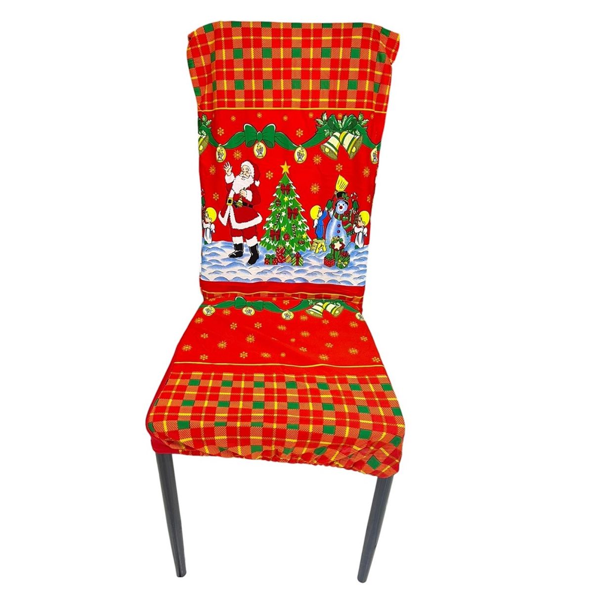 GENERICO - Fundas navideñas para sillas set de 6 Noche Buena