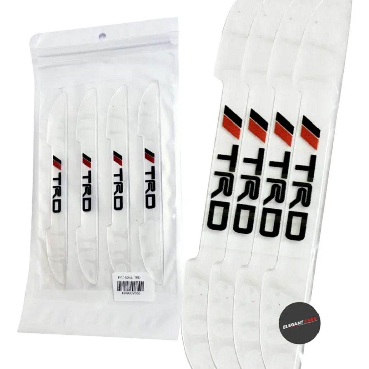 GENERICO - Protector Reflectivo de Puerta TRD 145x15 cm  4Pcs